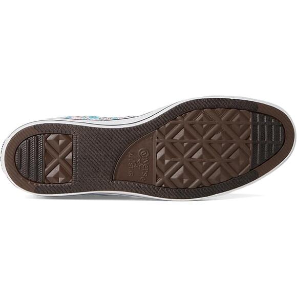 NWT Converse Uni Chuck Taylor All Star HighTop Sneaker,White/Gnarly Blue-M3/W5 - Picture 6 of 7